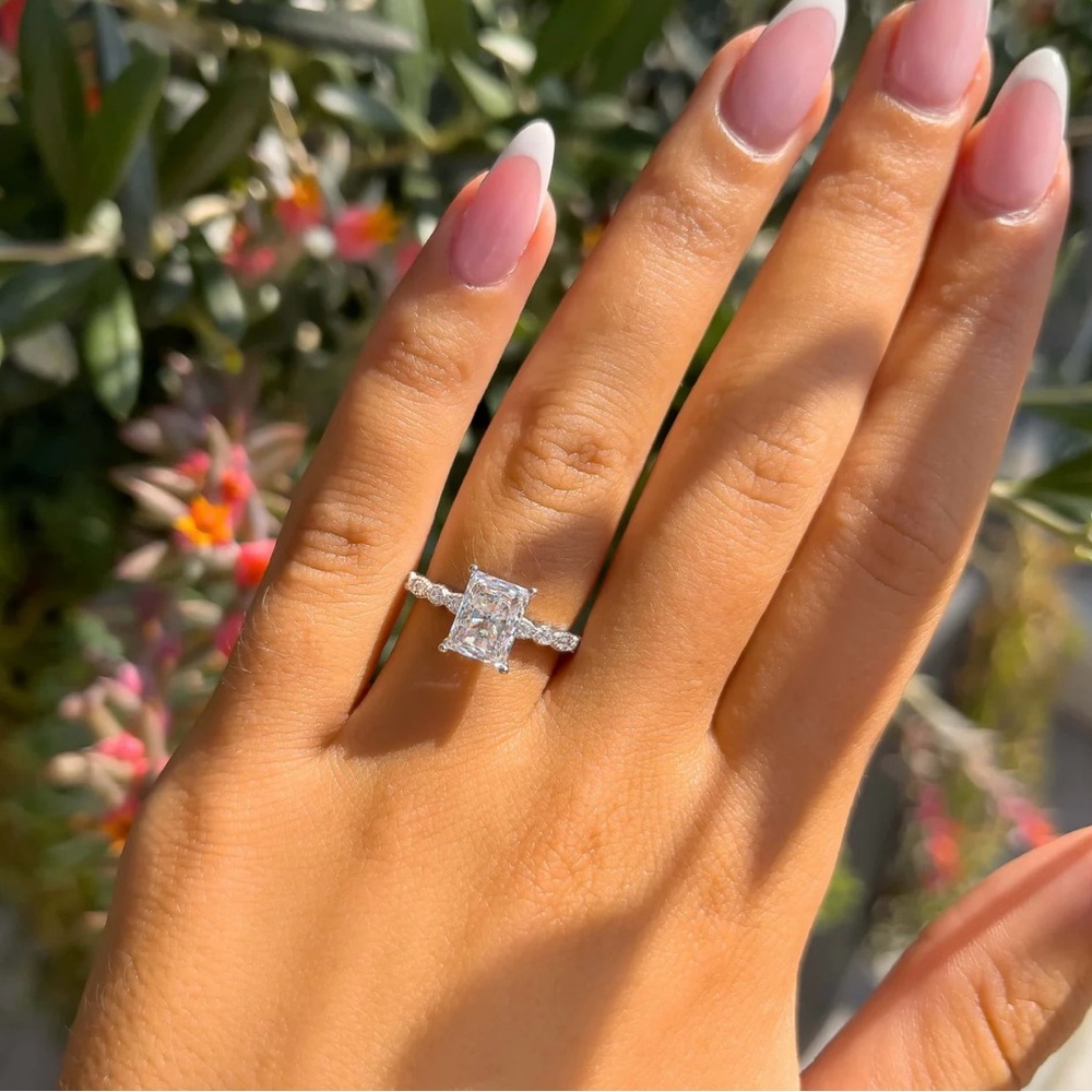Modern Gents | Moissanite Radiant Cut Ring